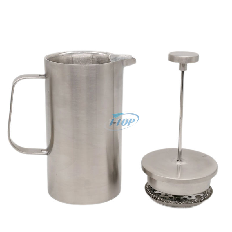 스테인레스 스틸 프렌치 프레스 커피 메이커 이중 벽 절연 커피 프레스 및 차 브루어 Easy Clean French Press