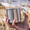 Carabiner 머그잔 Carabiner 머그잔과 도매 이중 벽 스테인레스 스틸 커피 컵 캠핑 텀블러
