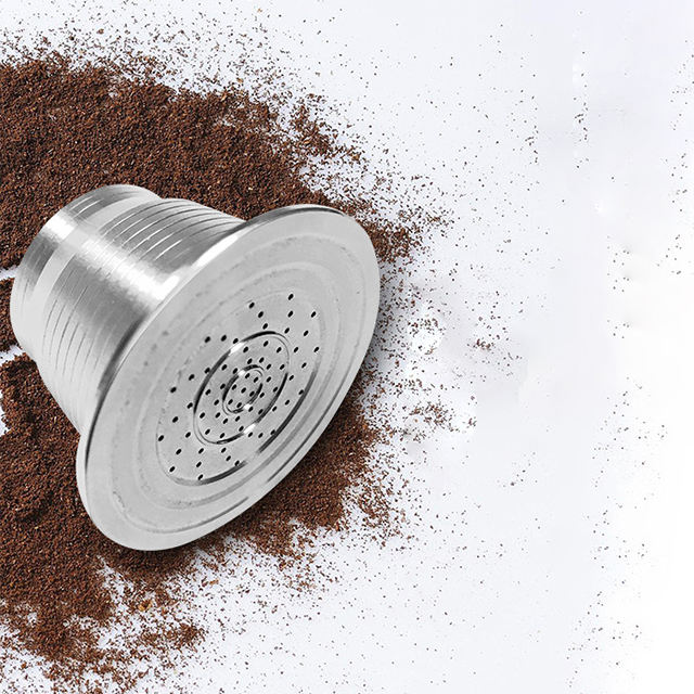 2022 신제품 Nespresso 리필 가능 호환 커피 필터 캡슐 포드 재사용 가능한 스테인레스 스틸 커피 캡슐