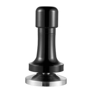 블랙 알루미늄 핸들 및 스탠드 Barista Espresso Tamper 51-58mm 기본 커피 Tamper with Spring