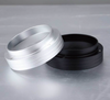 도징 링 알루미늄 커피 파우더 도징 링 깔때기 자기 교체 커피 메이커 액세서리 블랙(58MM)