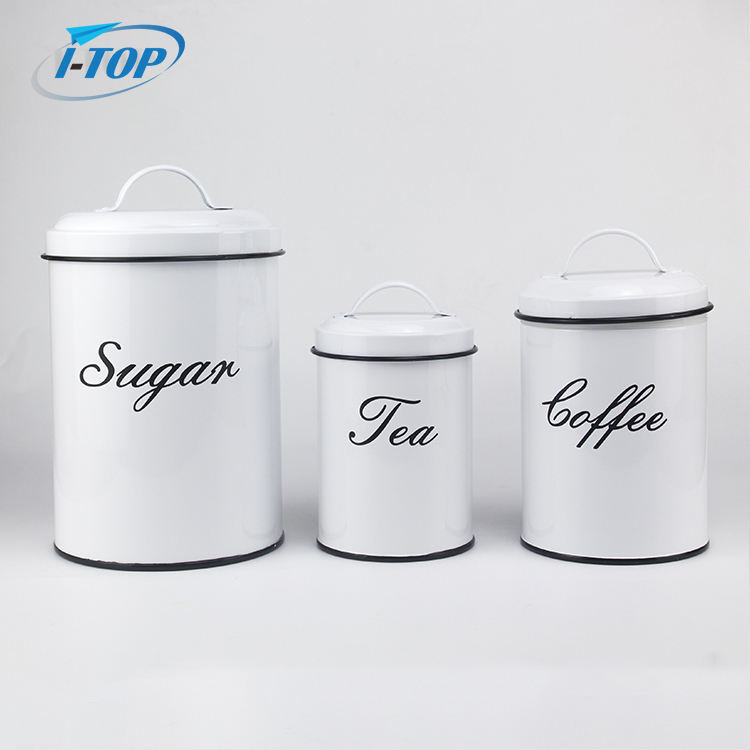 차 커피 콩 CanisterSet 용 맞춤형 밀폐 용기 보관 용기