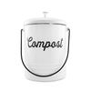 1.3 Gal Composter for Kitchen Countertop 녹 방지 실내 비 냄새 필터 Compost Bin with Lid