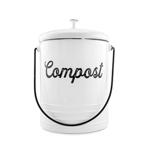 1.3 Gal Composter for Kitchen Countertop 녹 방지 실내 비 냄새 필터 Compost Bin with Lid