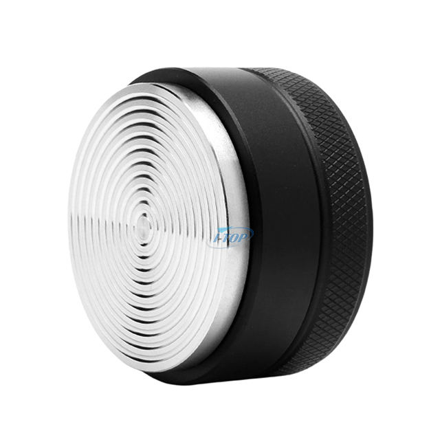 에스프레소 분배 도구 에스프레소 레벨러 51mm ~ 58mm 스테인레스 스틸 블랙 커피 분배기