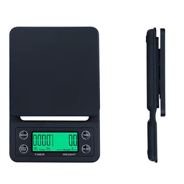 재고 제품 디지털 5Kg 0.1G 강화 유리 식품 가중치 저울 주방 저울