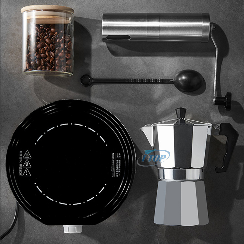 캠핑 손으로 양조 v60 커피 드립 액세서리 선물 여행 가방 세트 새로운 디자인 커피 그라인더 선물 세트