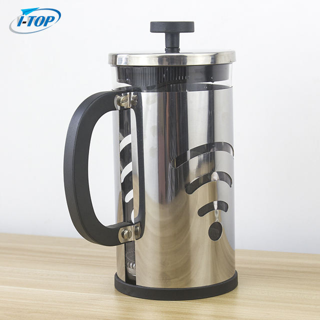 I-TOP GFP04 최고 품질 350Ml 소형 프렌치 프레스 유리 커피 플런저 커피 메이커