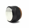 58MM 커피 분배기, 스테인레스 스틸 커피 분배기 호두 장식 조정 가능한 높이 커피 분배기 나무