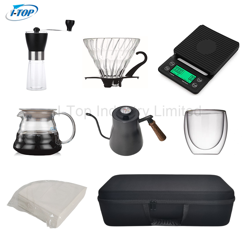 절묘한 핸드 브루 커피 도구 수제 브루 V60 도저 커피 선물 세트