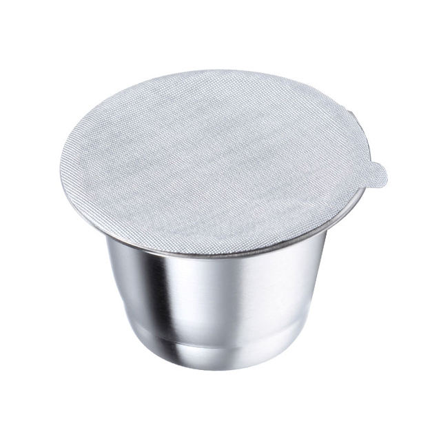 자동 접착 뚜껑을 가진 다시 채울 수 있는 빈 깍지 Nespresso 커피 캡슐