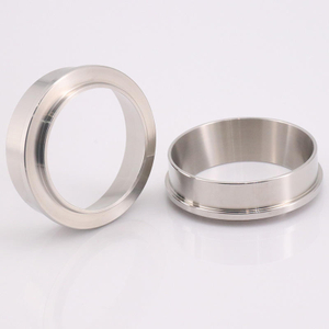 58mm 에스프레소 투약 깔때기, 58MM 에스프레소 머신 Portafilter/Bottom과 호환되는 스테인레스 스틸 투약 링
