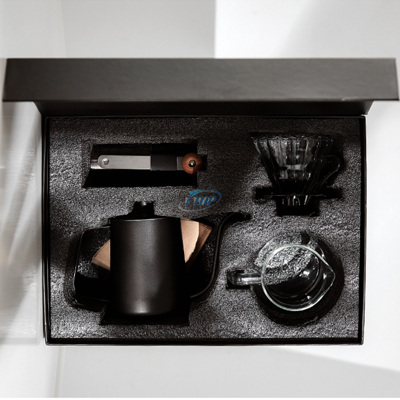 Brewista V60 핸드 드립 커피 그라인더 선물 세트 푸어오버 케틀 커피 가방