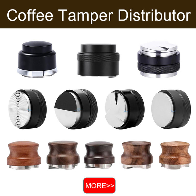 49mm 51mm 53mm 커피 레벨러 탬퍼 58 탬퍼 에스프레소 디스트리뷰터 커피 분배 레벨러 도구