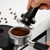 블랙 알루미늄 핸들 및 스탠드 Barista Espresso Tamper 51-58mm 기본 커피 Tamper with Spring
