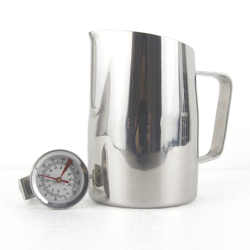 우유 Frothing 투수 우유 Frother 컵 20oz 양면 측정 라떼 아트 에스프레소 머신 카푸치노에 적합