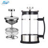 I-TOP GFP13 무료 샘플 600ml 800ml 1000ml 저가 dropshipping 커피 메이커 cafetiere 스테인레스 유리 커피 프렌치 프레스