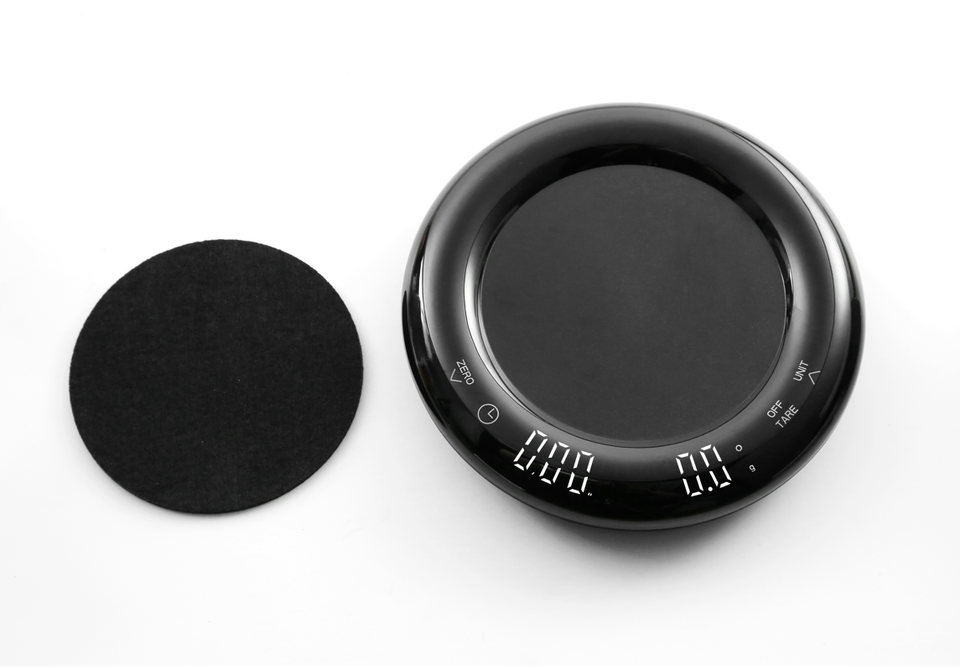 2Kg 0.1g 개인 상표 아크릴 플랫폼 터치 스크린 타이머 주방 전자 디지털 커피 저울에 부어